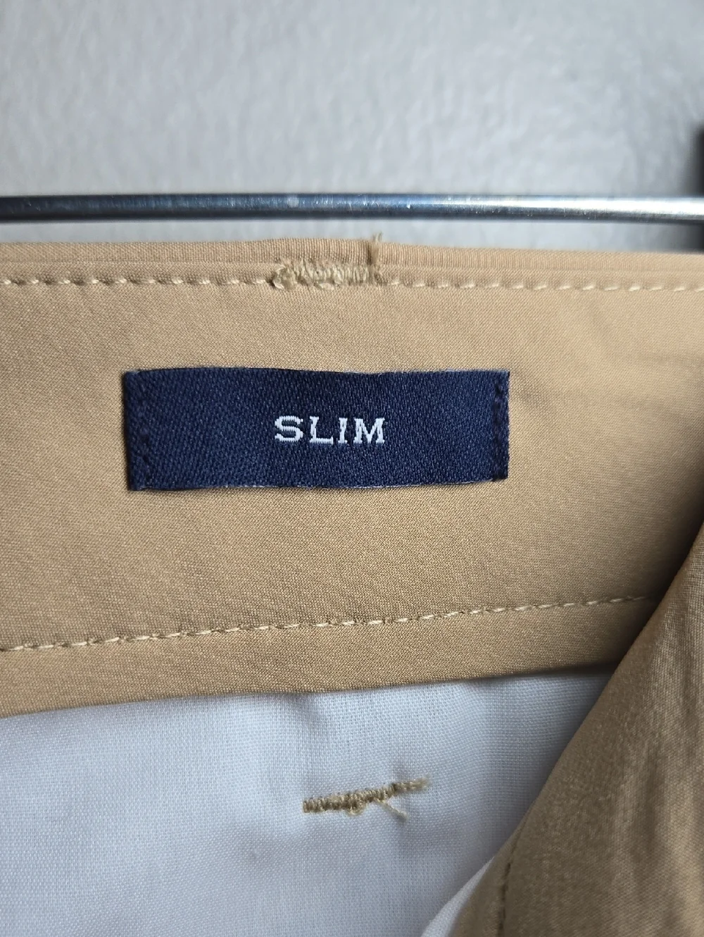 J. Crew Tech Flex Slim Chino Pants 38x32 Khaki Stretch NWT